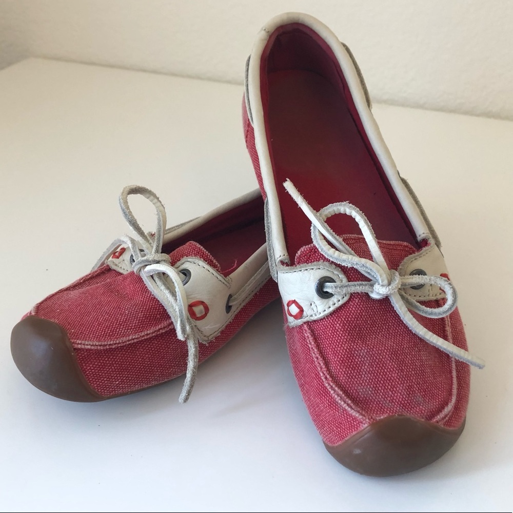 Keen Catalina Canvas/Leather Boat Shoe